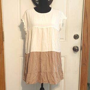 Flowy mini dress Size Large